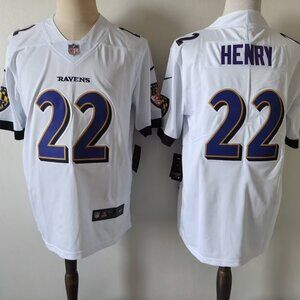 Derrick Henry Ravens White Jersey